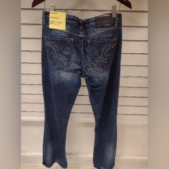 Women's Bootcut Denim Pants - Picture 3 of 3